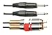Produktbild JB Systems Audio Kabel Cinch-Klinke, 3m