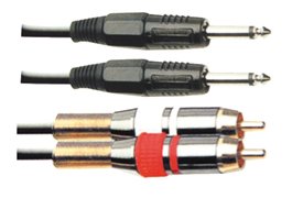 Preisvergleich Produktbild JB Systems Audio Kabel Cinch-Klinke, 3m