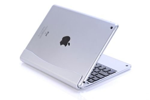 mondpalast@ schlanke Aluminium Bluetooth Tastatur QWERTY fur APPLE IPAD AIR 2, ipad air 2 iPad 2017 - 2