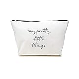 ❤ IDEAL FÜR UNTERWEGS - Unsere Kosmetiktasche mit Spruch ist der perfekte Ort für alle Lieblingsaccessoires und Kosmetikartikel - Problemlos verstauen & überall mitnehmen - Auch als praktische Aufbewahrung für die Handtasche geeignet!