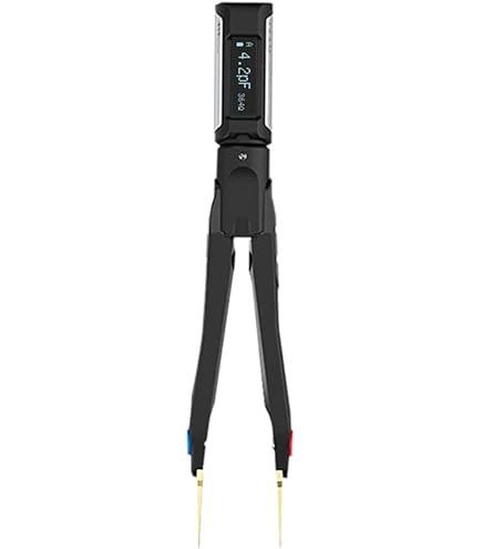 Ponte LCR Digitale Smart Tweezer – Pinzette SMD Con Display A Colori, 100Hz/1kHz/10kHz
