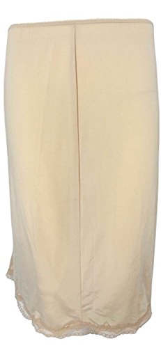 Ex Marks and Spencer Skirt Slip M&amp;S Underskirt Black Skin White