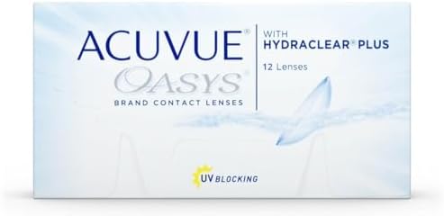 ACUVUE OASYS WITH HYDRACLEAR® PLUS - Lenti Quindicinali - Protezione UV - 12 lenti