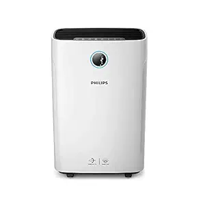 Philips Series 3000 AC3821/20 2-in-1 Air Purifier with Humidifier (White)