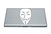 Produktbild Anonymous Guy Fawkes Mask - Laptop / Car / Wall Sticker (Medium: 40cm x 60cm) by Broomsticker