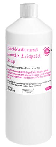 PINK SUN Jabón Líquido Para Horticultura 250ml Horticultural Gentle Liquid Soap Uso con Aceite de Neem Orgánico