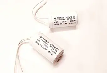 ERH India (Pack of 2) 2.5 mfd fan capacitor for ceiling fan 2.5 micro farad capacitor for ceiling fan