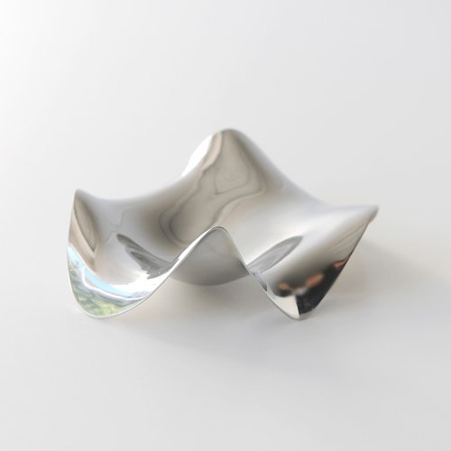 Alessi PG02 BLIP, Löffelhalter aus Edelstahl 18/10 glänzend poliert - 3