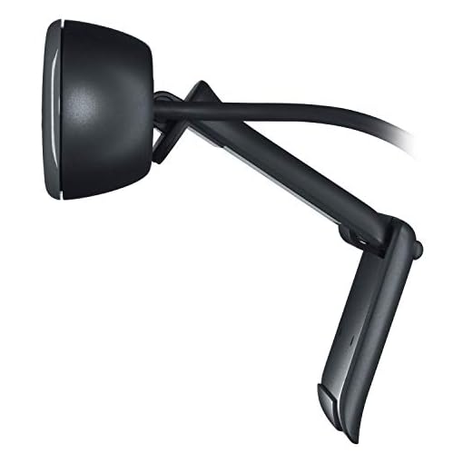 Logitech C270 HD Webcam, HD 720p/30fps, Widescreen HD Video Calling, HD Light Correction, Noise-Reducing Mic, for Skype, FaceTime, Hangouts, WebEx, PC/Mac/Laptop/MacBook/Tablet - Black - Image 8