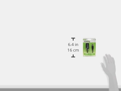 Plugable USB 2.0 2-Port Hub (Kompakt, bis zu 480 Mbit/s, Windows, Linux, OS X, Chrome OS) - 2