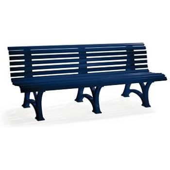 Amazon.de: Gartenbank 3-sitzer / 150cm aus Kunststoff ...