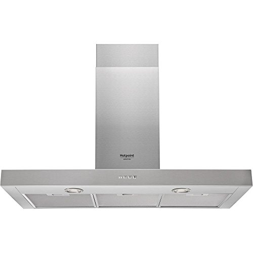 Hotpoint HHBS 9.5 F AM X hotte 581 m³/h Monté au mur Acier inoxydable C - Hottes (581 m³/h, C, F, C, 47 dB, 68 dB)