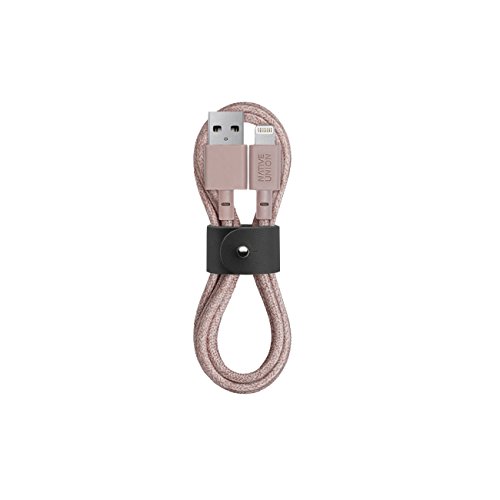 Preisvergleich Produktbild Native Union Belt Cable KV Lightning 1.2m Rose