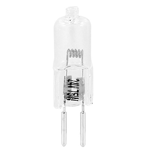 24V 75W Halogen-Birnen-Lampe Bi-Pin G5 Abstand Basis 5mm White Light