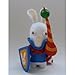 Produktbild Rabbids - Die verrückte Zeitreise / Travel in Time - Figur: Ritter mit Lanze - ca. 7 cm - UBISOFT