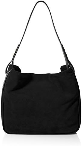 Dear Drew by Drew Barrymore Women's Good Hearted Suede and Vegan Leather Everyday Bag Shoulder Handbag, Tapshoe, One Size