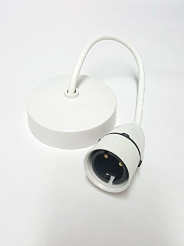 Electrical Plug Wall Switches &amp; Sockets Faceplate + Usb Charging Ports White. (9" Ceilling Pedant with Holder)