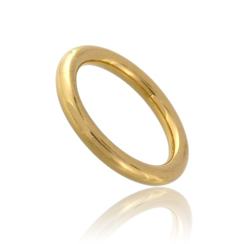 Tous mes bijoux Herren Ring, 9 Karat (375) Gelbgold, 61 (19.4), CDMC759-0001