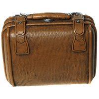 Spardose Koffer braun