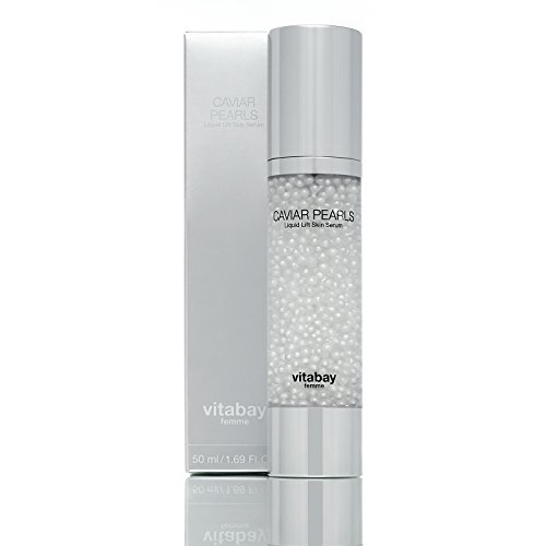 Caviar Pearls – 3-Fach Hyaluronsäure-Konzentrat Gel 50 ml, Liquid Lift Skin Serum – mit noch höherer Super-Konzentration von 20% - 3