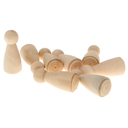 Gazechimp 10 X Weibliche Braut Puppen Kuchenstecker Deckel Cake Topper Tortenaufsatz - 2