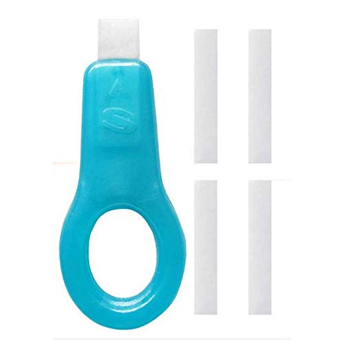 Preisvergleich Produktbild Pro Nano Zahnaufhellung Kit,Umiwe Nano-Gel-Streifen Zahnaufhellung Werkzeuge Reinigung Flecken Rauch Zähne Werkzeuge - (1 Griffe 4 Streifen)