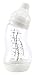 DIFRAX StandardS-Baby Bottle - NARROW - Anti Colic - Select Size & Colour (240ml, White)