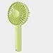 Produktbild Mini-Ventilator, wiederaufladbar, tragbar, zusammenklappbar, sehr leise, kleine Hand grün