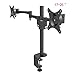 Produktbild FKTVSTAND 17-25"Bildschirm/Zweiarmiger Tischständer mit Clip VESA Größe: 75x75-100x100