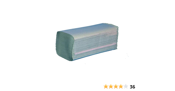 Falthandtücher Krepp Grün 1-Lagig Zz-Falz 25 X 23 Cm 20 X 250 (=5000)  Tücher Im Karton : Amazon.de: Bürobedarf & Schreibwaren