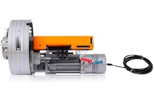 CARCASASCHULAS Motor de cierre enrollable VDS Tondo 180K con electrofreno para persianas enrollables y cierres metalicos enrollables hasta 180kg de peso, para automatiza puertas de garaje o persianas comerciales