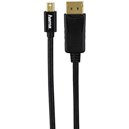 Hama Mini-DisplayPort Adapterkabel (1,8 m) schwarz - 3