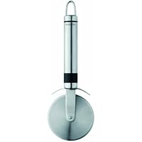 Brabantia 210983 - Cortador de pizza con protector de cuchilla, color gris metalizado