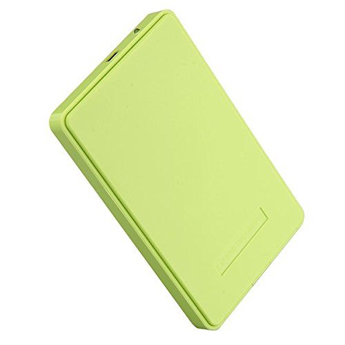 Tragbare externe Festplatte Fall für Fall Gehäuse USB 2.0 SATA 2.5 Zoll HDD Unterstützung Grün 2TB - 3