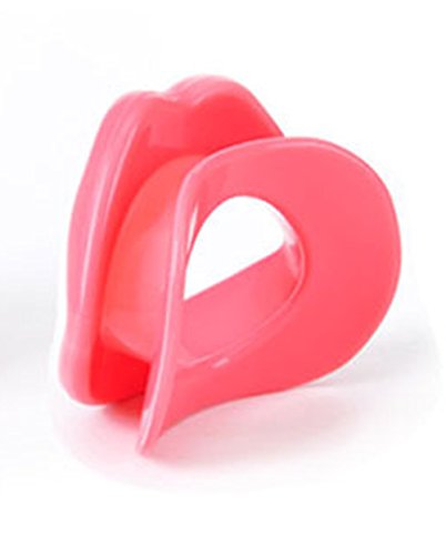 KRY Lächeln-Trainer-Geschlechts-Spielwaren-Mund-Knebel für Frauen 2pcs / Pack Oral-Geschlechts-Stecker-erwachsene Spiele Versorgungsmaterialien Femal Mund-Stecker-Geschlechts-Spielwaren für Paare (Rosa) - 4