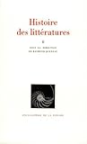 Image de Histoire des littératures, tome 2 : Littératures étrangères d'Europe