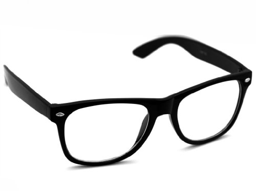 Oramics Trendige Lesebrille Wayfarer Lesehilfe in Schwarz, verschiedene Dioptrien