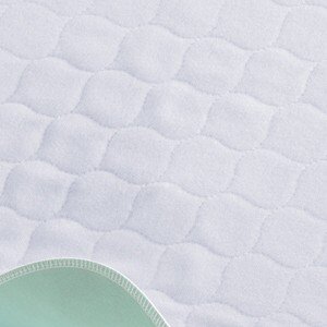 ZOLLNER® Wasserdichte Molton Betteinlage / Inkontinenz Matratzenauflage / Inkontinenzunterlage / Matratzenauflage / Inkontinenzauflage 75×85 cm, vom Klinikspezialisten, Serie „Konti“ - 2