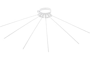 Giussani Rapid Sb063 b b Stendibiancheria per Stufa Bianco ,Adatto per Tubi Stufa Pellet e Normali Regolabile da cm. 8 a cm. 13