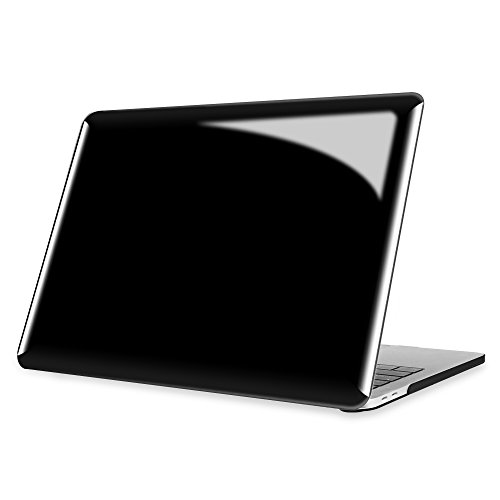 Fintie MacBook Pro 13 Hülle 2016 - Ultra Slim Plastik Hartschale Schutzhülle Snap Case für NEUESTE 13-zoll MacBook Pro 13" (2016 Freisetzung) A1706 / A1708 mit/ohne Touch Bar and Touch ID, Diamantschwarz