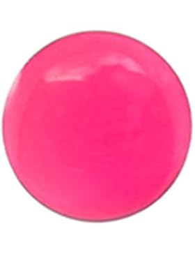 Studex Sensitive Neon Hot Pink Neuheit Taste edelstahl Ohrstecker Ohrringe 5mm Fassung