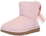 ugg australia bailey button tehuano Durable and rich suede upper UGG Women\'s W Customizable Bailey Bow Mini Fashion Boot