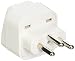 Ckitze BA11_2PK USA and European to Switzerland Plug Adapter, 2-Pack RS.1664.08