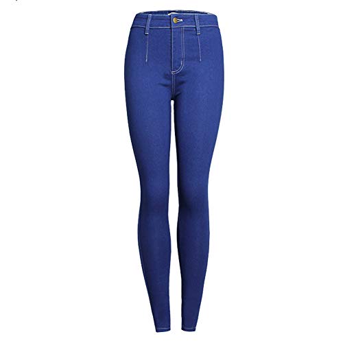 MYYW Women's jeans High waist Hip Sexy Women's clothing trousers Slim fit Waist Comfortable Breathable Solid color fashion