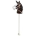 Sweety Toys 5055 hobby horse " My little Pony" chocolate, with sounds