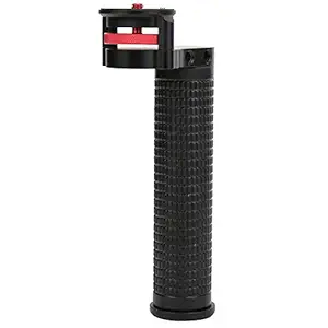Stabilizer Grip, Effort Saving Hand Held 1/4in Screw Hole Practical Simple Stabilizer Adapter Aluminum Alloy for Zhiyun Weebill Lab for Installing