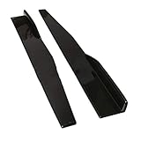 : de plástico PP Togames-ES Coche faldón Lateral Universal Modificado Pequeño Rodeado Hoja faldón Lateral