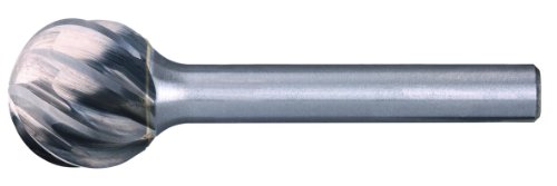 Pferd 21213095 Hartmetall-Frässtifte Form D Kugel 0605/3 Z, alu