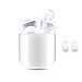 Produktbild teepao Binaural Wireless Bluetooth Headset, True Wireless In-Ear Ersatz, tws in-Ear Kopfhörer Headsets Kopfhörer mit Ladekabel Box für Apple airpods iPhone 8, 8 Plus, X, 7, 7 Plus, 6S, 6S Plus