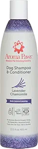 Aroma Paws 12 oz. Luxury Dog Shampoo & Conditioner in One Lavender Chamomile: Anti-Itch & Hot Spot Relief Formula